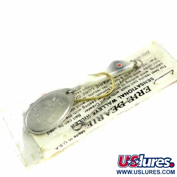  Erie Dearie Walleye Killer, нікель, 9 г, блешня оберталка (вертушка) #1360