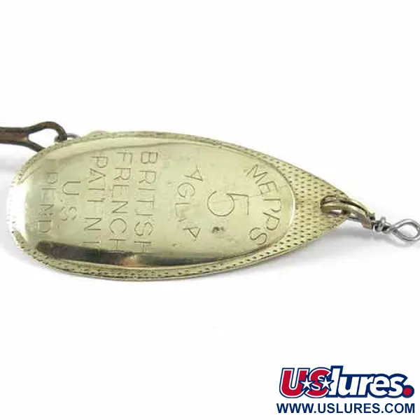  Mepps Aglia 5, латунь, 14 г, блешня оберталка (вертушка) #1361