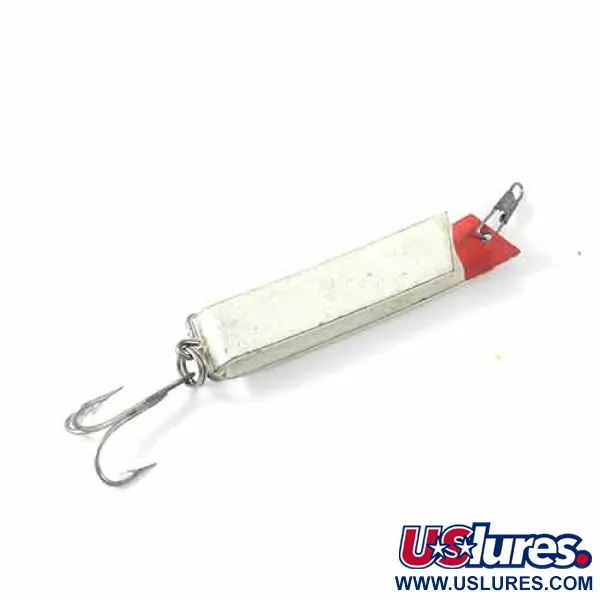 South Bend Super-Duper 509, білий/червоний, 11 г, блесна коливалка (колебалка) #1366