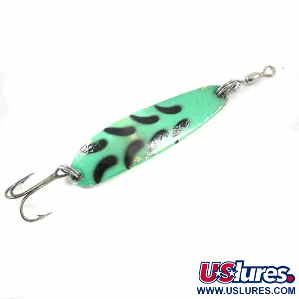 Luhr Jensen Krocodile DIE #3, зелений, 14 г, блесна коливалка (колебалка) #1368