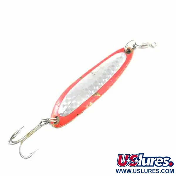 Luhr Jensen Krocodile DIE #3, помаранчевий/голограма/латунь, 10 г, блесна коливалка (колебалка) #1373