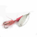 Yakima Bait Worden’s Original Rooster Tail, нікель/червоний, 3,54 г, блешня оберталка (вертушка) #1384