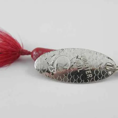 Yakima Bait Worden’s Original Rooster Tail, латунь/червоний, 6 г, блешня оберталка (вертушка) #1387