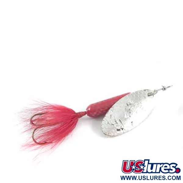 Yakima Bait Worden’s Original Rooster Tail, латунь/червоний, 6 г, блешня оберталка (вертушка) #1387