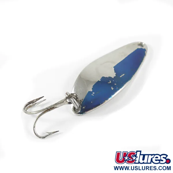 Seneca Little Cleo, нікель/синій, 7 г, блесна коливалка (колебалка) #1410