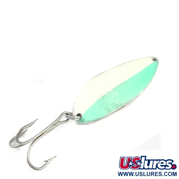 Seneca Little Cleo (Hula Girl, світиться в темряві), білий/блакитний/нікель (світиться в темряві), 21 г, блесна коливалка (колебалка) #1411
