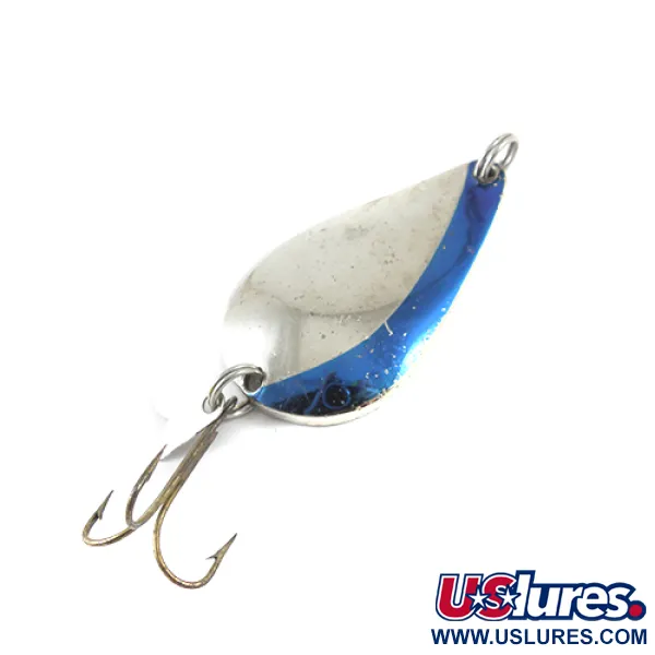 Acme K.O. Wobbler, нікель/синій, 21 г, блесна коливалка (колебалка) #1421