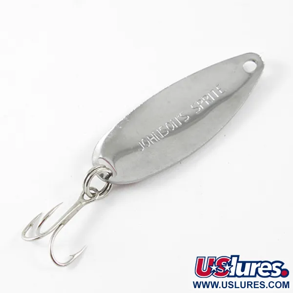  Johnson Sprite, нікель/червоний, 7 г, блесна коливалка (колебалка) #1425