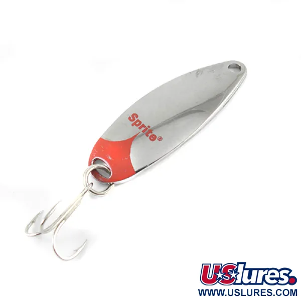  Johnson Sprite, нікель/червоний, 7 г, блесна коливалка (колебалка) #1425