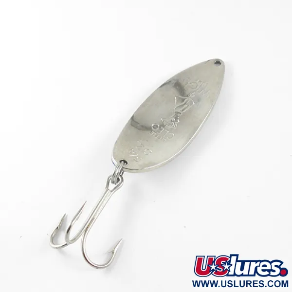 Seneca Little Cleo (Hula Girl), нікель/синій, 21 г, блесна коливалка (колебалка) #1433