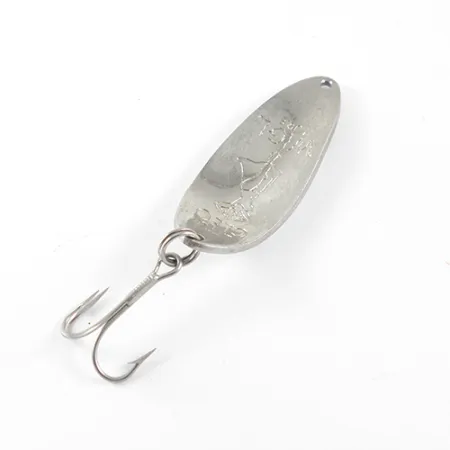 Seneca Little Cleo (Hula Girl), нікель/білий, 10 г, блесна коливалка (колебалка) #1441