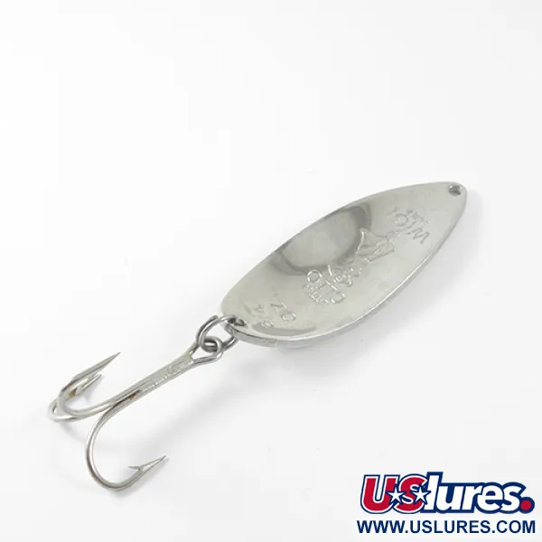 Seneca Little Cleo (Hula Girl, світиться в темряві), білий/зелений/нікель (світиться в темряві), 21 г, блесна коливалка (колебалка) #1448