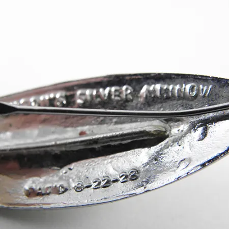 Незачіпляйка Johnson Silver Minnow, зелений/помаранчевий/срібло, 6 г, блесна коливалка (колебалка) #1451