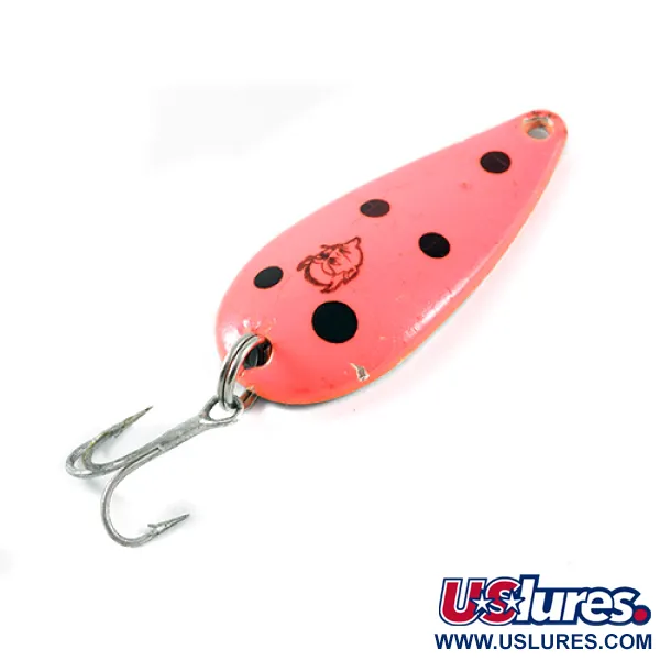 Eppinger Dardevle Spinnie, неоновий помаранчевий/нікель, 9 г, блесна коливалка (колебалка) #1452