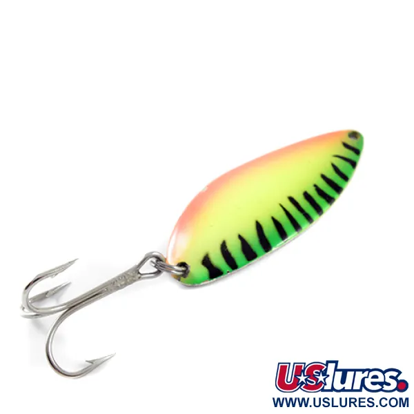 Seneca Little Cleo (Hula Girl), Fire Tiger/нікель, 21 г, блесна коливалка (колебалка) #1454