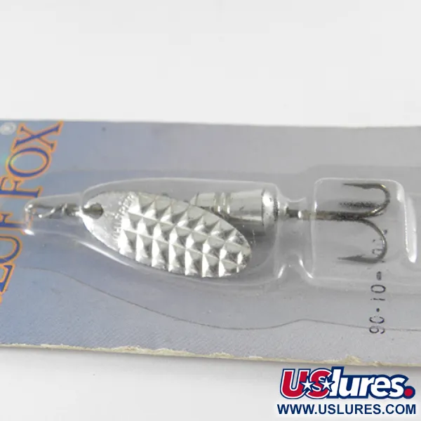  Blue Fox Whisper 1, срібло, 4 г, блешня оберталка (вертушка) #1459