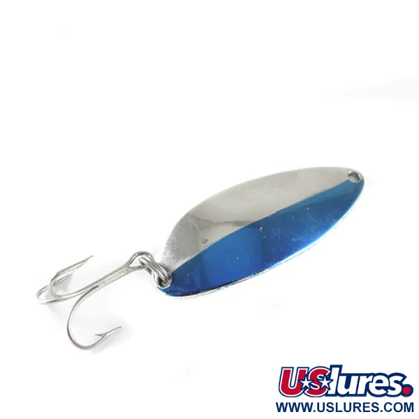 Seneca Little Cleo (Hula Girl), нікель/синій, 14 г, блесна коливалка (колебалка) #1464