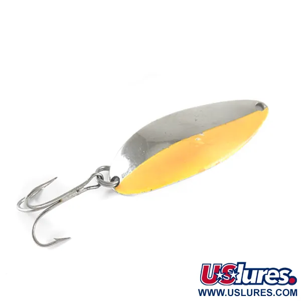 Seneca Little Cleo (Hula Girl), нікель/помаранчевий, 14 г, блесна коливалка (колебалка) #1465