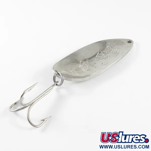 Seneca Little Cleo (Hula Girl), нікель/синій, 21 г, блесна коливалка (колебалка) #1474