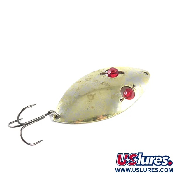 Hofschneider Red Eye Wiggler​, латунь, 23 г, блесна коливалка (колебалка) #1481