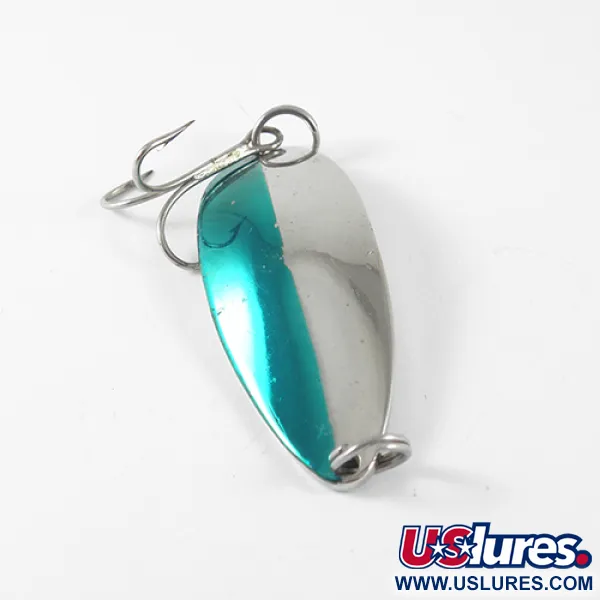 Seneca Little Cleo (Hula Girl), нікель/зелений, 18 г, блесна коливалка (колебалка) #1484