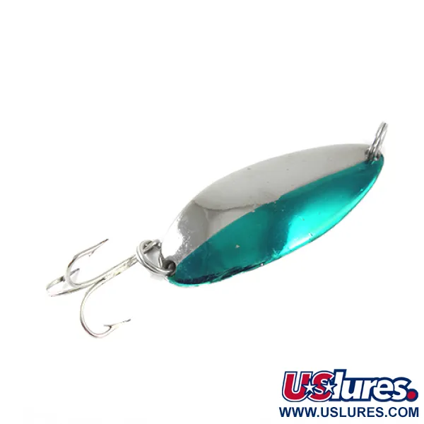 Seneca Little Cleo (Hula Girl), нікель/зелений, 18 г, блесна коливалка (колебалка) #1484