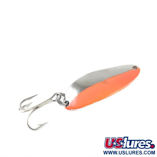 Seneca Little Cleo (Hula Girl), нікель/помаранчевий, 18 г, блесна коливалка (колебалка) #1486