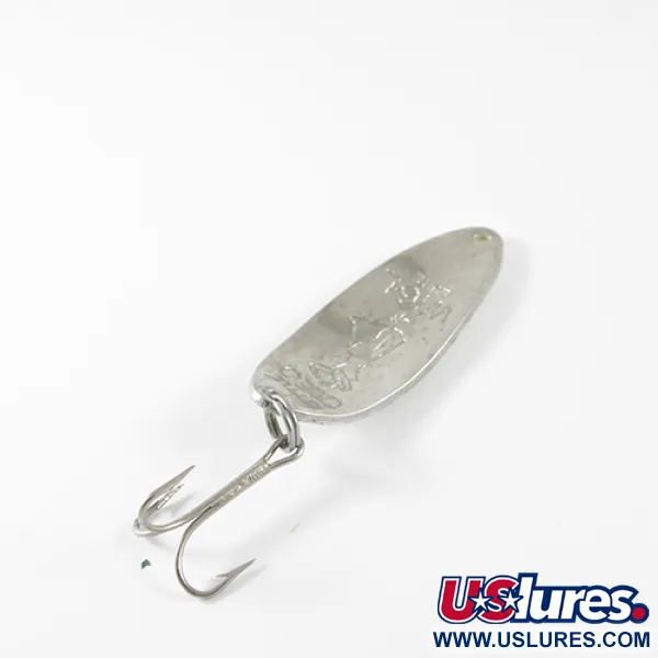 Seneca Little Cleo (Hula Girl, світиться в темряві), білий/помаранчевий/нікель glow (світиться в темряві), 10 г, блесна коливалка (колебалка) #1488