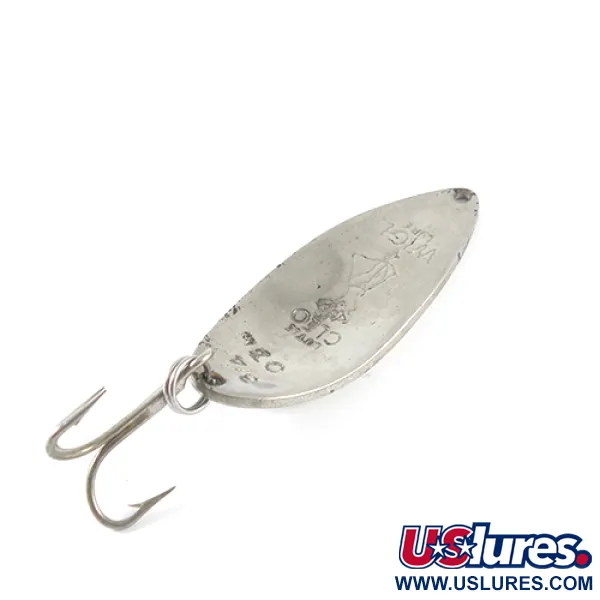 Seneca Little Cleo (Hula Girl, світиться в темряві), білий/синій/нікель glow (світиться в темряві), 21 г, блесна коливалка (колебалка) #1489