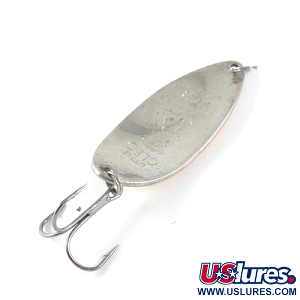 Seneca Little Cleo (Hula Girl), Fire tiger/нікель, 14 г, блесна коливалка (колебалка) #1493