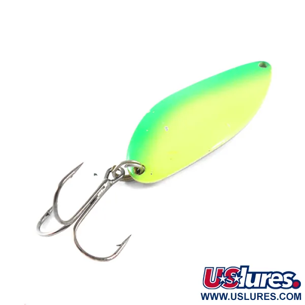 Seneca Little Cleo (Hula Girl), неоновий зелений/жовтий, 21 г, блесна коливалка (колебалка) #1494