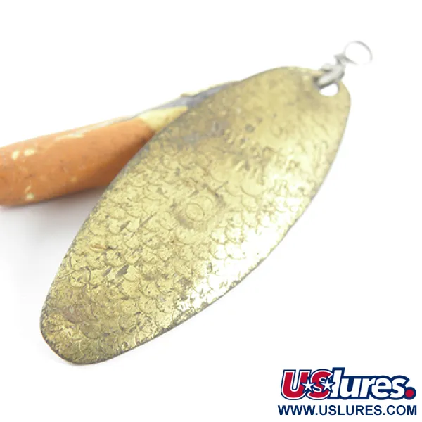 Yakima Bait Worden’s Original Rooster Tail, латунь/коричневий, 15 г, блешня оберталка (вертушка) #1501