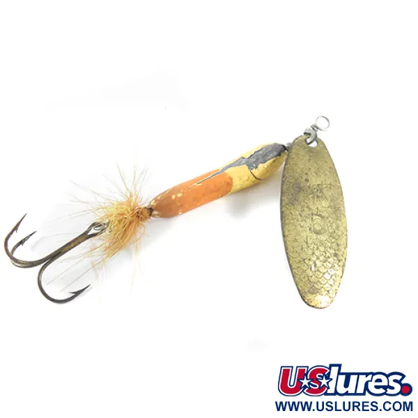 Yakima Bait Worden’s Original Rooster Tail, латунь/коричневий, 15 г, блешня оберталка (вертушка) #1501