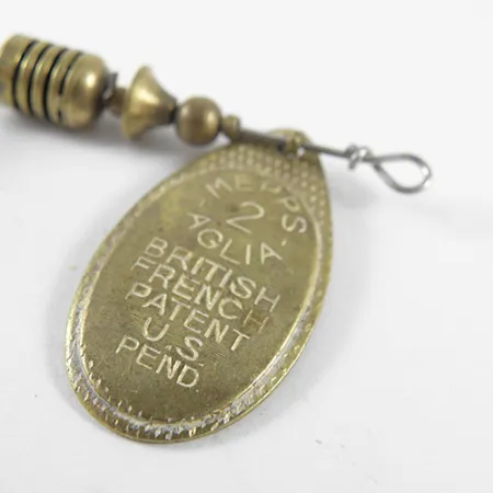 Mepps Aglia 2, латунь, 4,5 г, блешня оберталка (вертушка) #1503