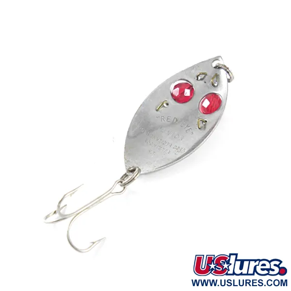 Hofschneider Red Eye Junior, нікель/червоні очі, 11 г, блесна коливалка (колебалка) #1513