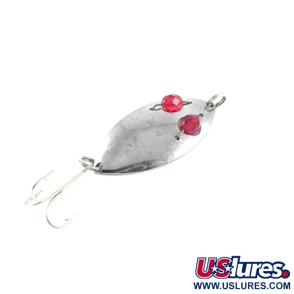 Hofschneider Red Eye Junior, нікель/червоні очі, 11 г, блесна коливалка (колебалка) #1513