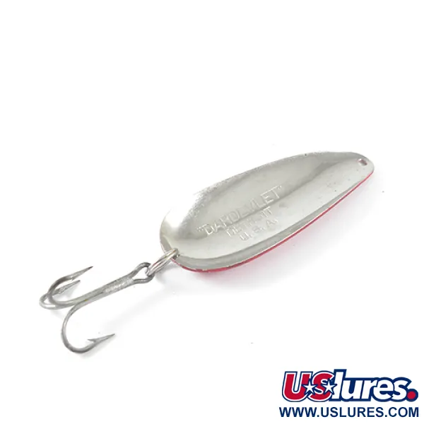 Eppinger Dardevle Dardevlet, червоний/білий/нікель, 21 г, блесна коливалка (колебалка) #1519