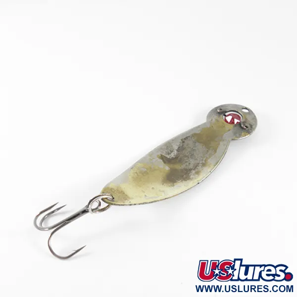  Lucky Strike, срібло з покриттям золото, 12 г, блесна коливалка (колебалка) #1527