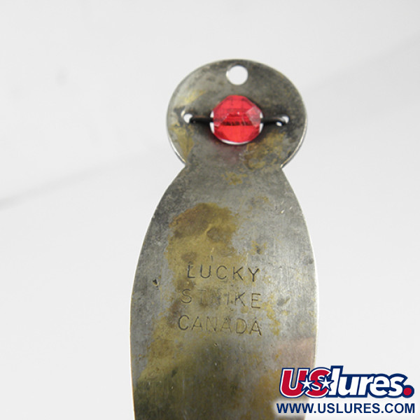  Lucky Strike, срібло з покриттям золото, 12 г, блесна коливалка (колебалка) #1527