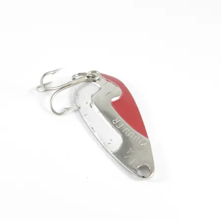 Weber Kobbler, нікель/червоний/білий, 7 г, блесна коливалка (колебалка) #1529