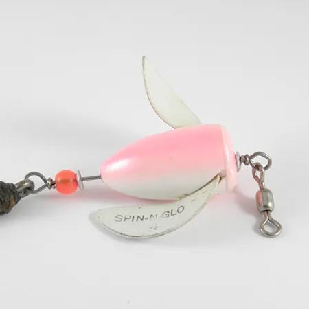 Yakima Bait Worden's Spin-n-Glo Winged, рожевий, 4 г, блешня оберталка (вертушка) #1544