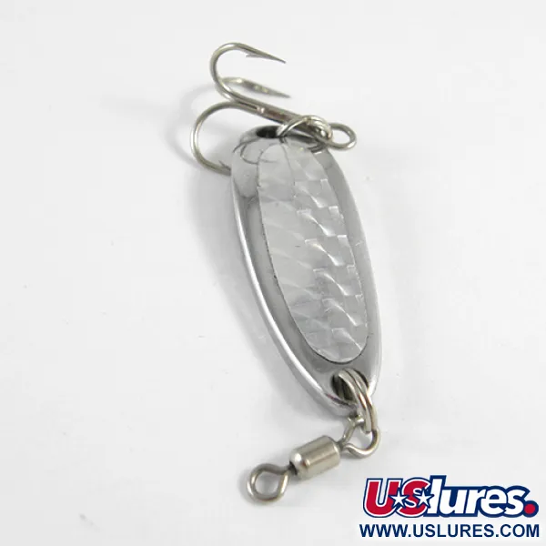 Luhr Jensen Krocodile, нікель, 7 г, блесна коливалка (колебалка) #1547