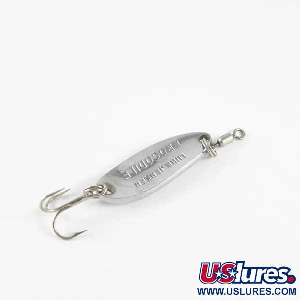 Luhr Jensen Krocodile, нікель, 7 г, блесна коливалка (колебалка) #1547