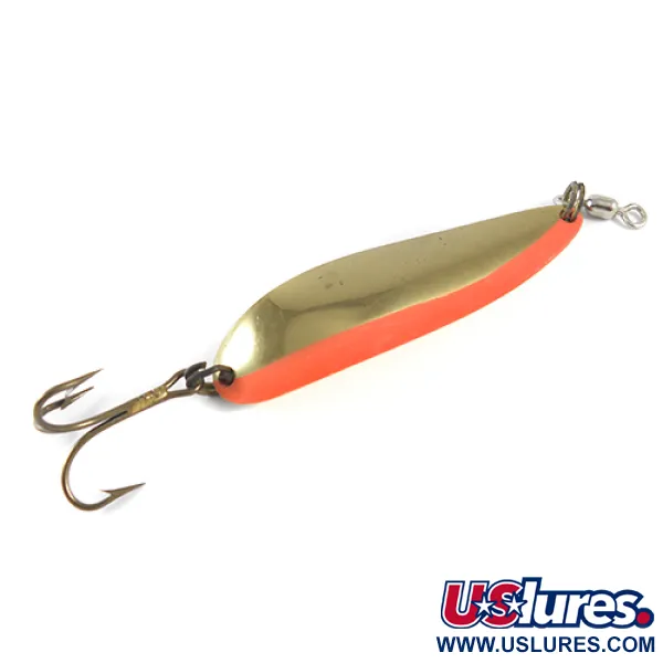 Luhr Jensen Krocodile, помаранчевий/золото, 28 г, блесна коливалка (колебалка) #1563