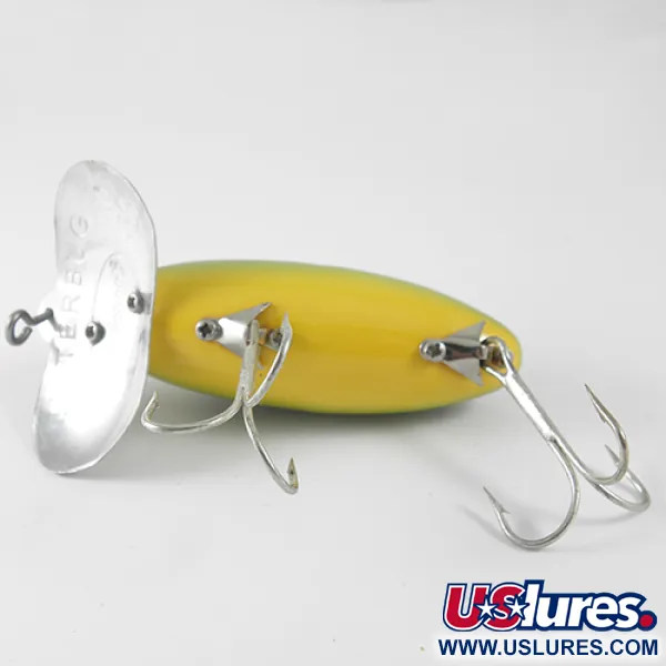  Fred Arbogast Jitterbug, Frog (зелений), 10 г, воблер #1564