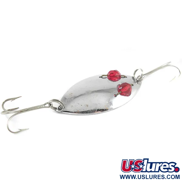 Hofschneider Red Eye Junior, нікель/червоні очі, 13 г, блесна коливалка (колебалка) #1572