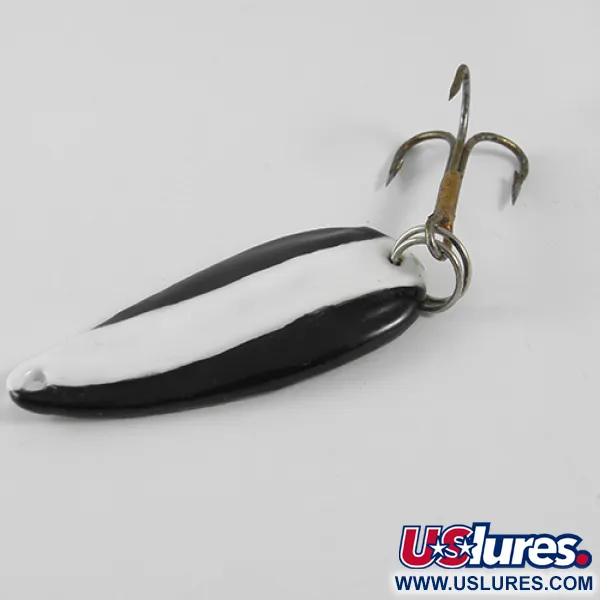 Eppinger Dardevle Spinnie, чорний/білий/нікель, 9 г, блесна коливалка (колебалка) #1585