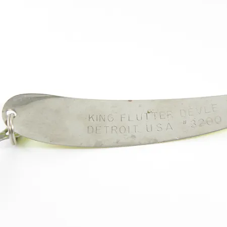 Other King Flutter Devle 3200, неоновий жовтий/нікель, 9 г #1591