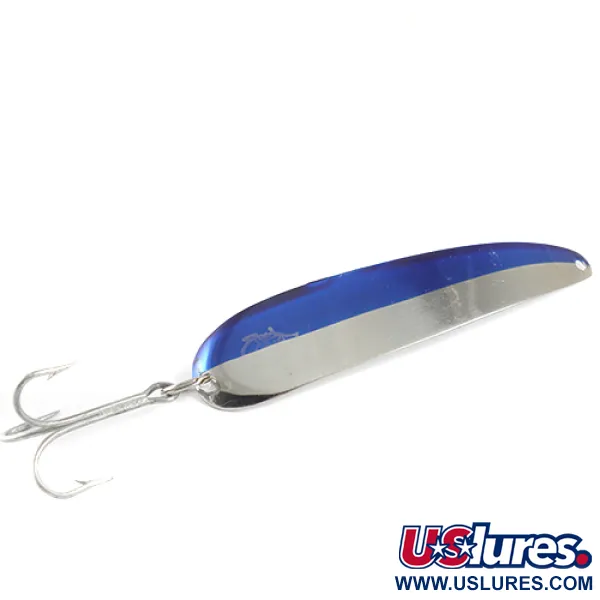 Eppinger King Flutter Devle 3200, нікель/синій, 9 г, блесна коливалка (колебалка) #1592