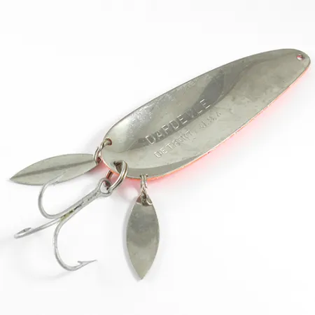 Eppinger Dardevle Klicker, неоновий помаранчевий/нікель, 28 г, блесна коливалка (колебалка) #1599